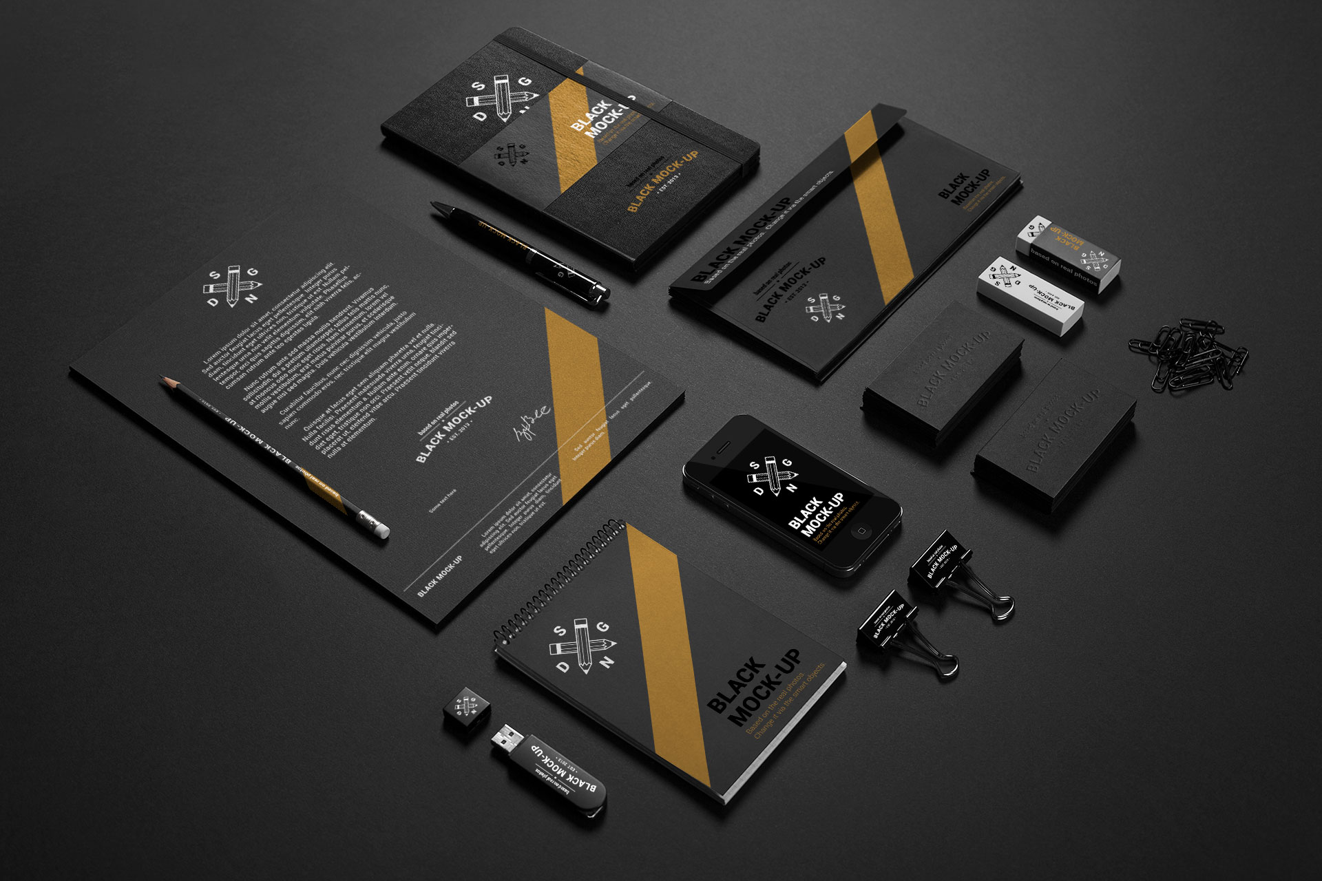 Dark Branding Set 1