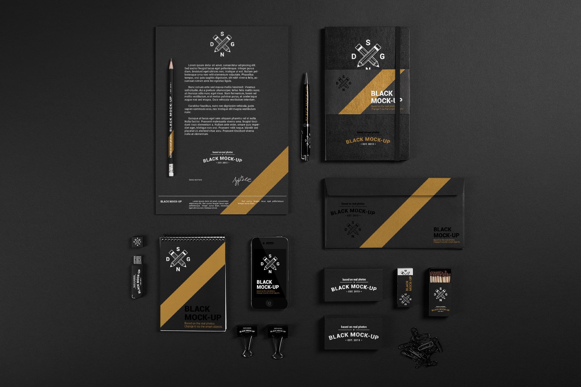 Dark Branding Set 3