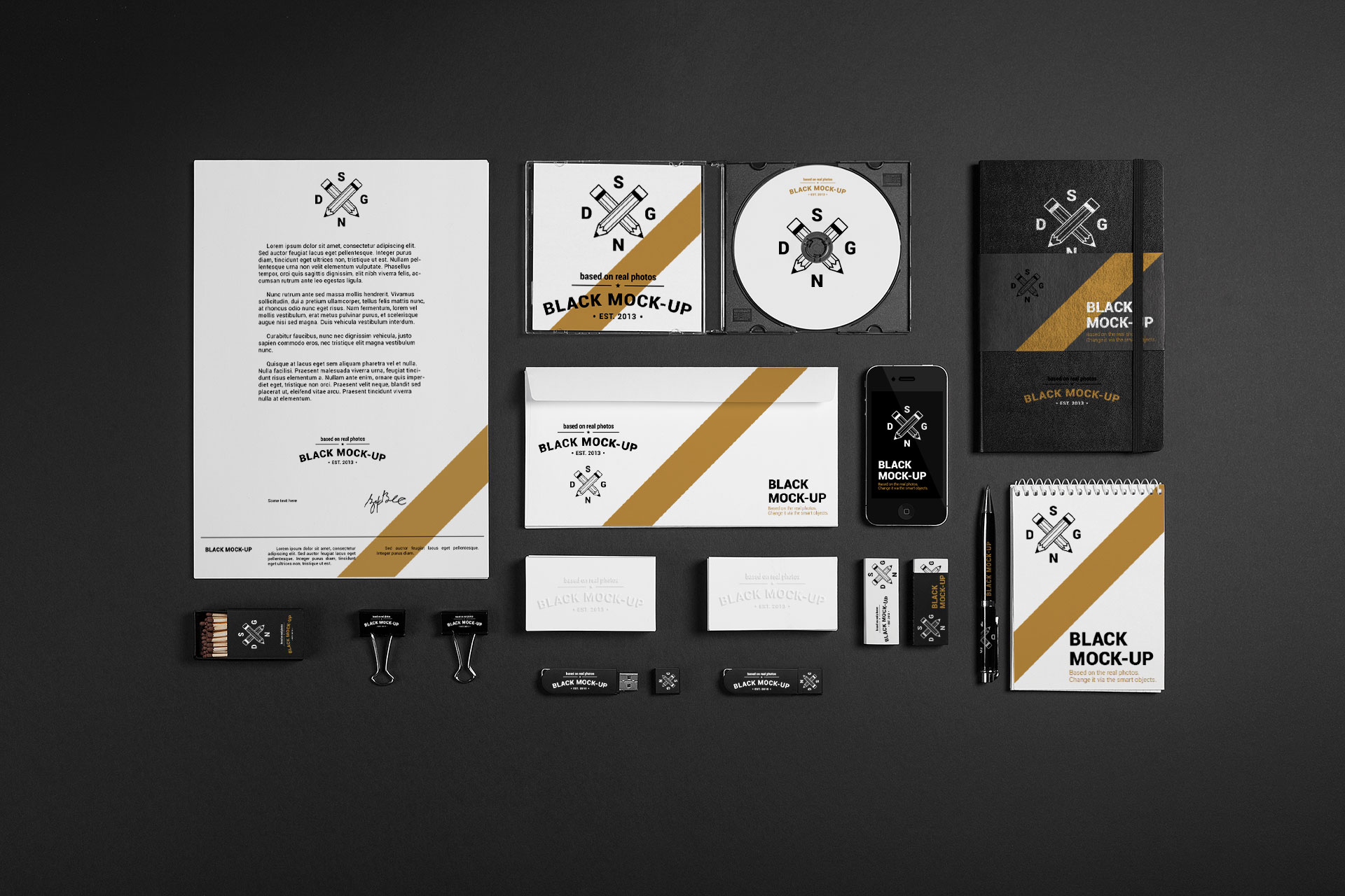 Dark Branding Set 4